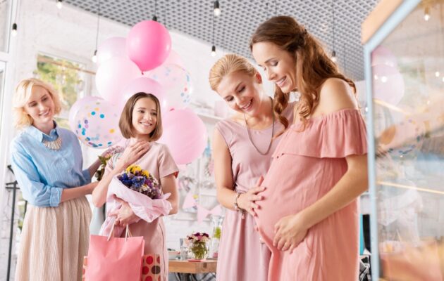 dekoracje na baby shower