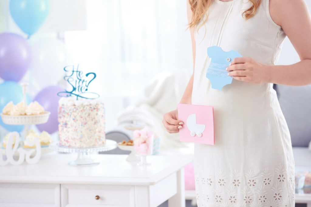 dekoracje na baby shower