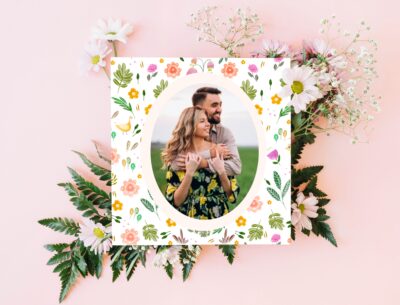 personalizowana kartka na wielkanoc ze zdjęciem